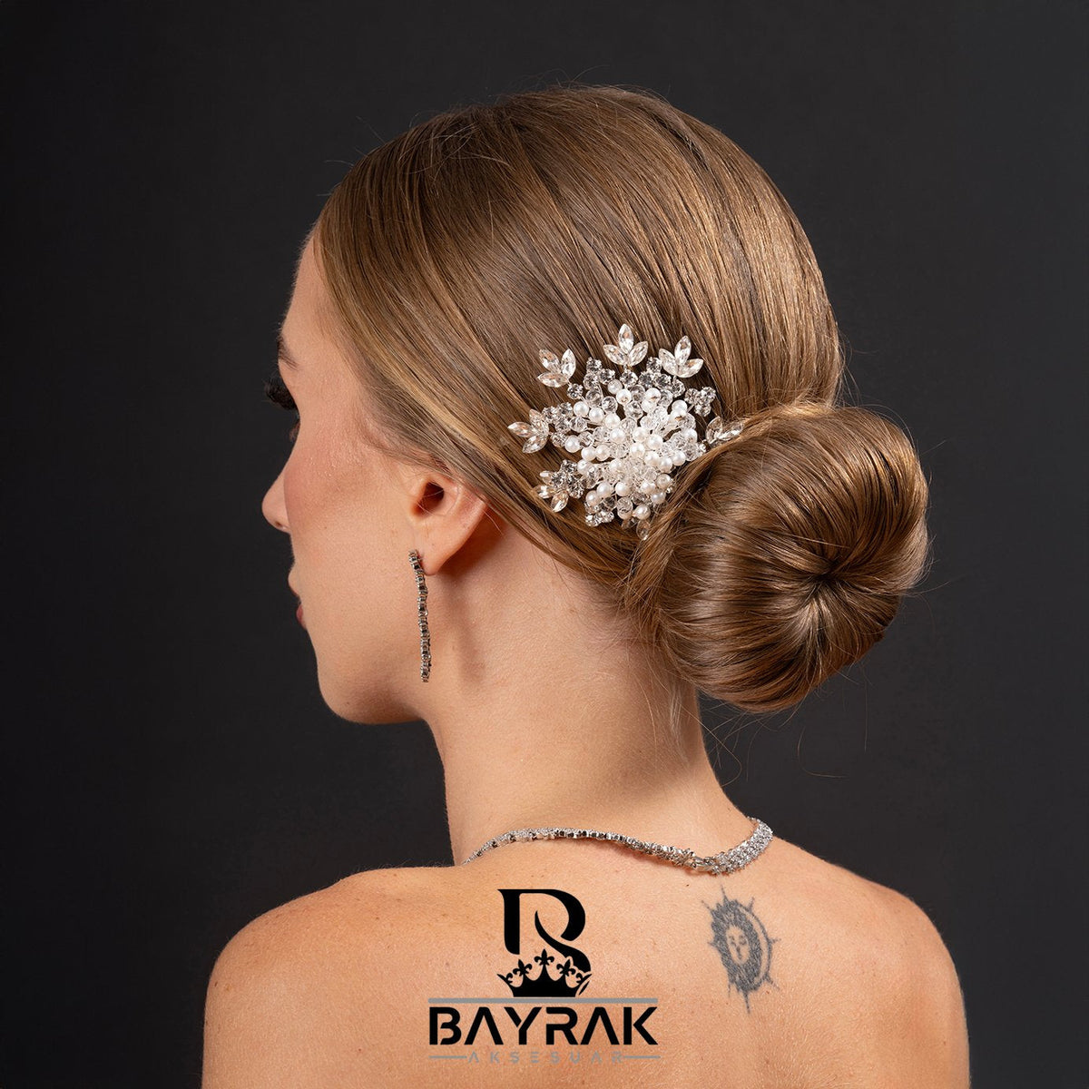 Mira 890 3D Bridal Hair Accessory product photo 1