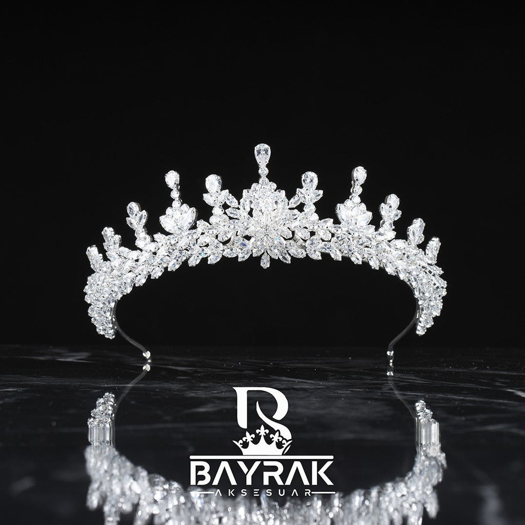 LIA -703- Crystal-Style Bridal Headpiece product photo 2