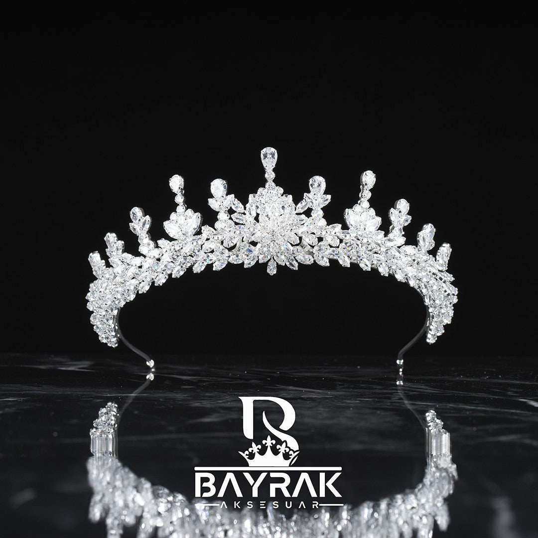 LIA -703- Crystal-Style Bridal Headpiece product photo 2
