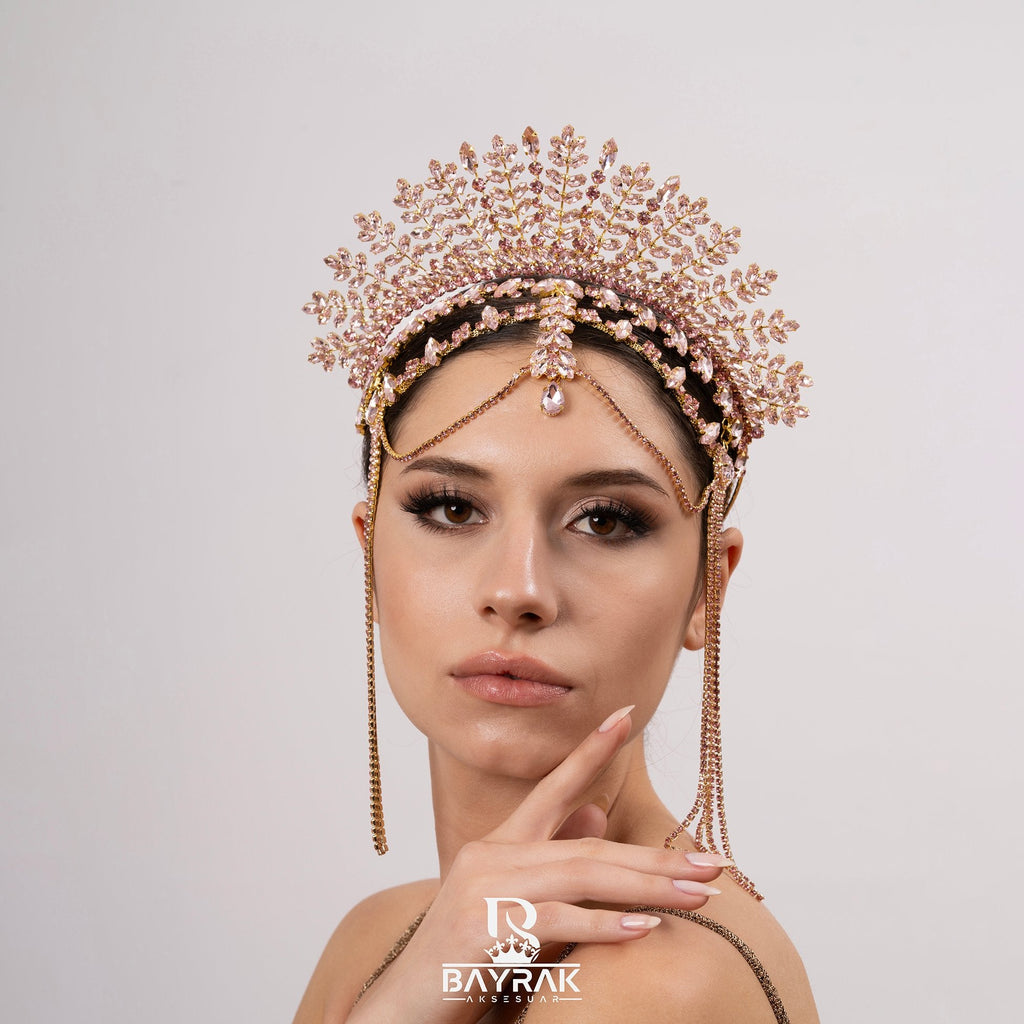 Maira -017- Bridal Headpiece product photo 6