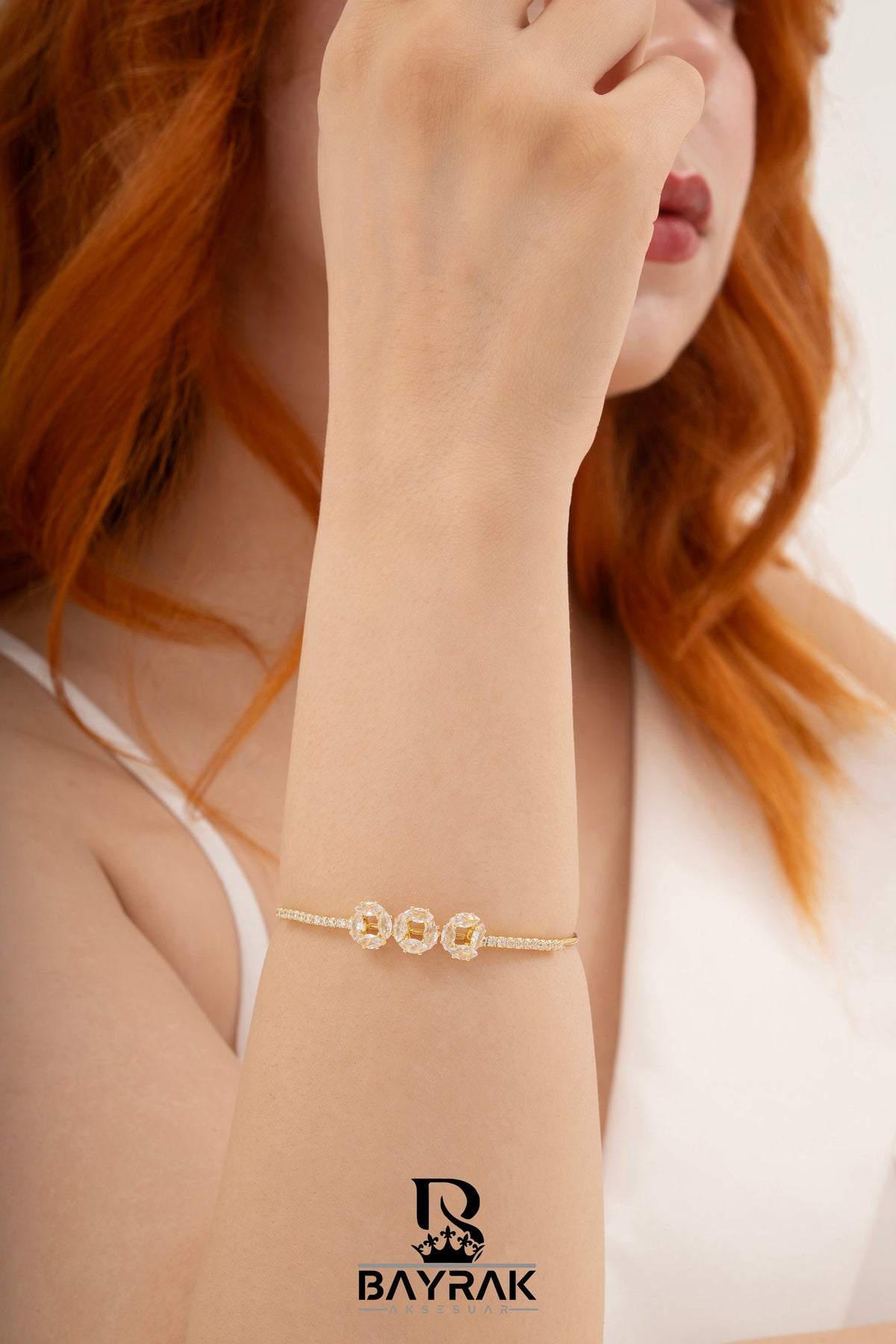 Impera -128- Kelepce Crystal-Style Fashion Bracelet product photo 4