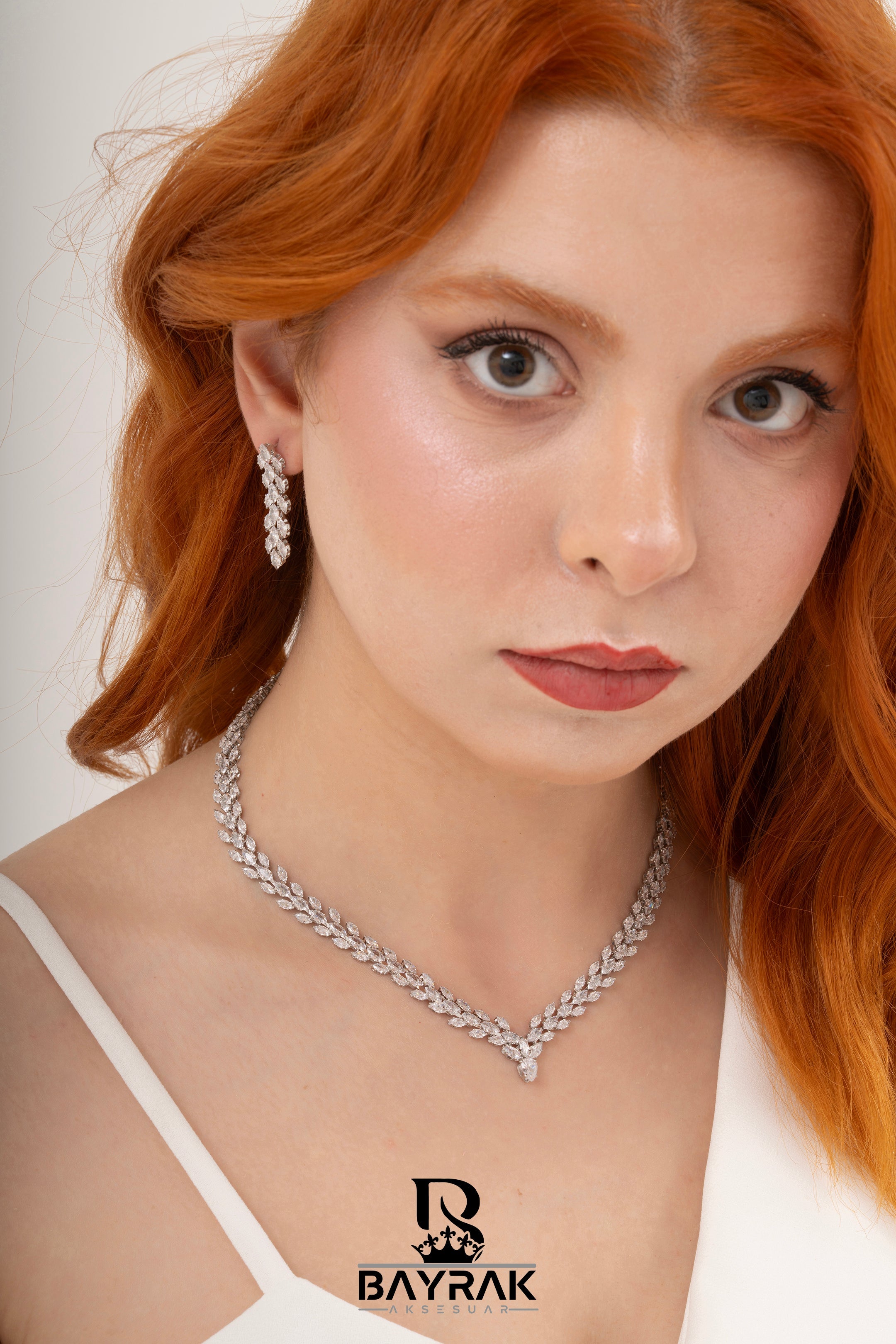 LB 2509 Crystal-Style Fashion Jewelry Set product photo 2