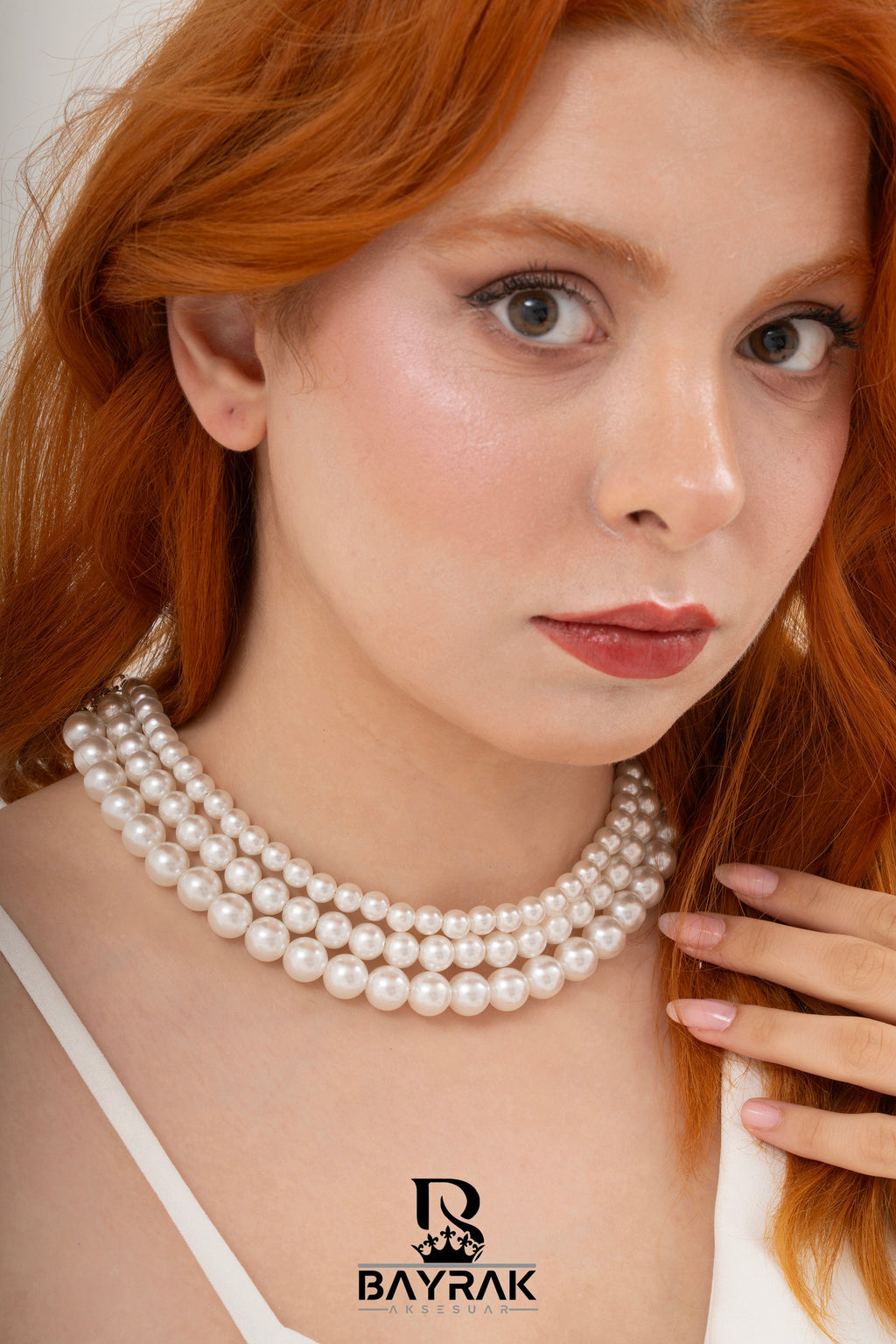 Pearle -142- Kolye Crystal-Style Fashion Necklace product photo 2