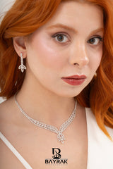 Rosa -354- Crystal-Style Fashion Jewelry Set product photo 4