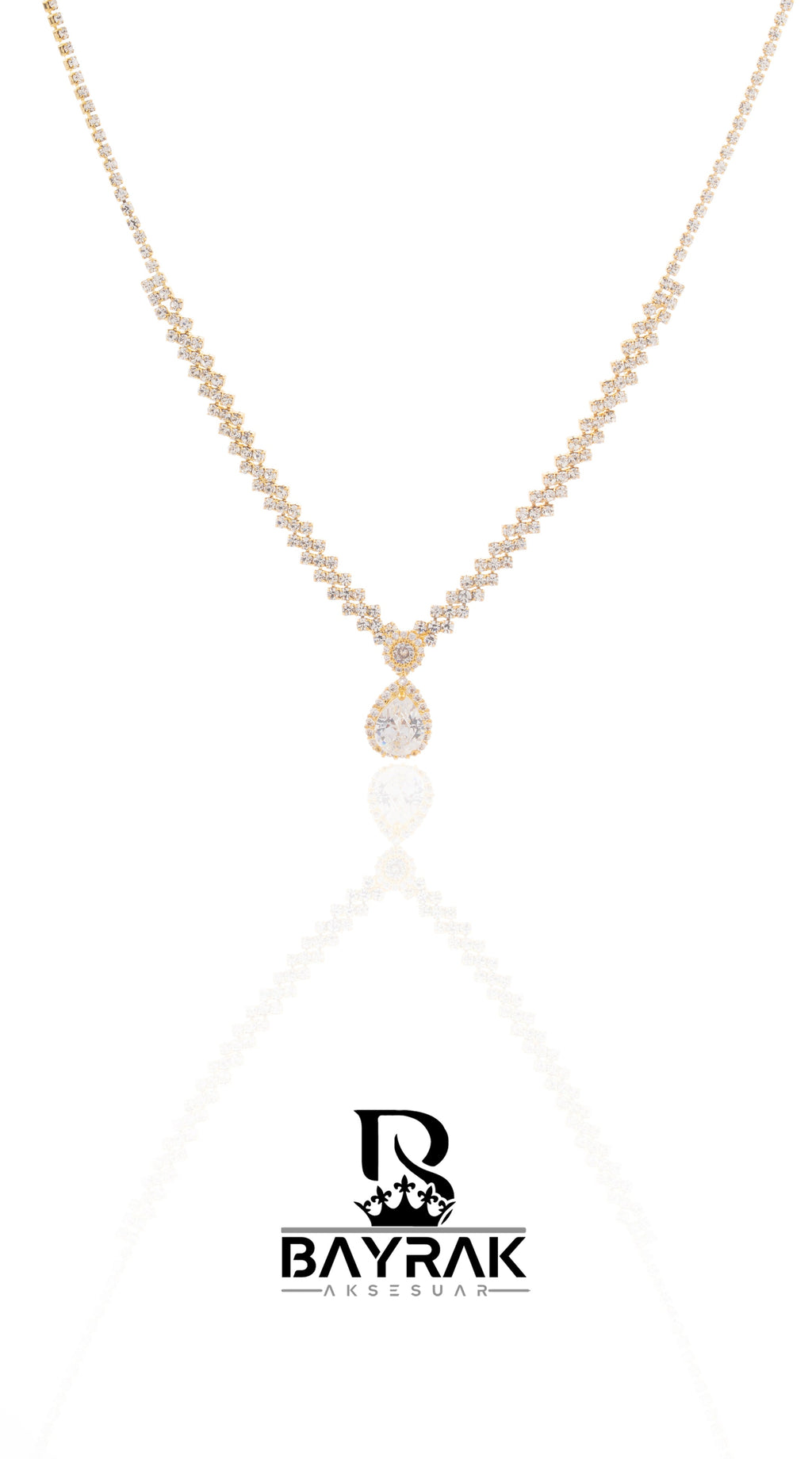 Rosa -348- Crystal-Style Fashion Jewelry Set product photo 7