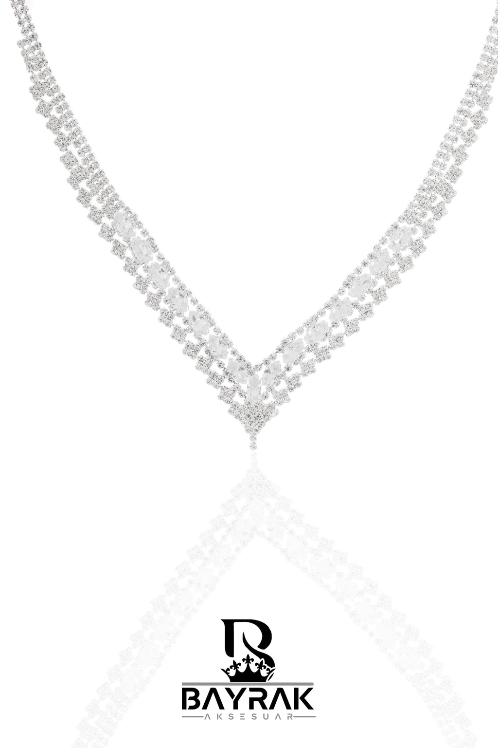 Rosa -350- Crystal-Style Fashion Jewelry Set product photo 3