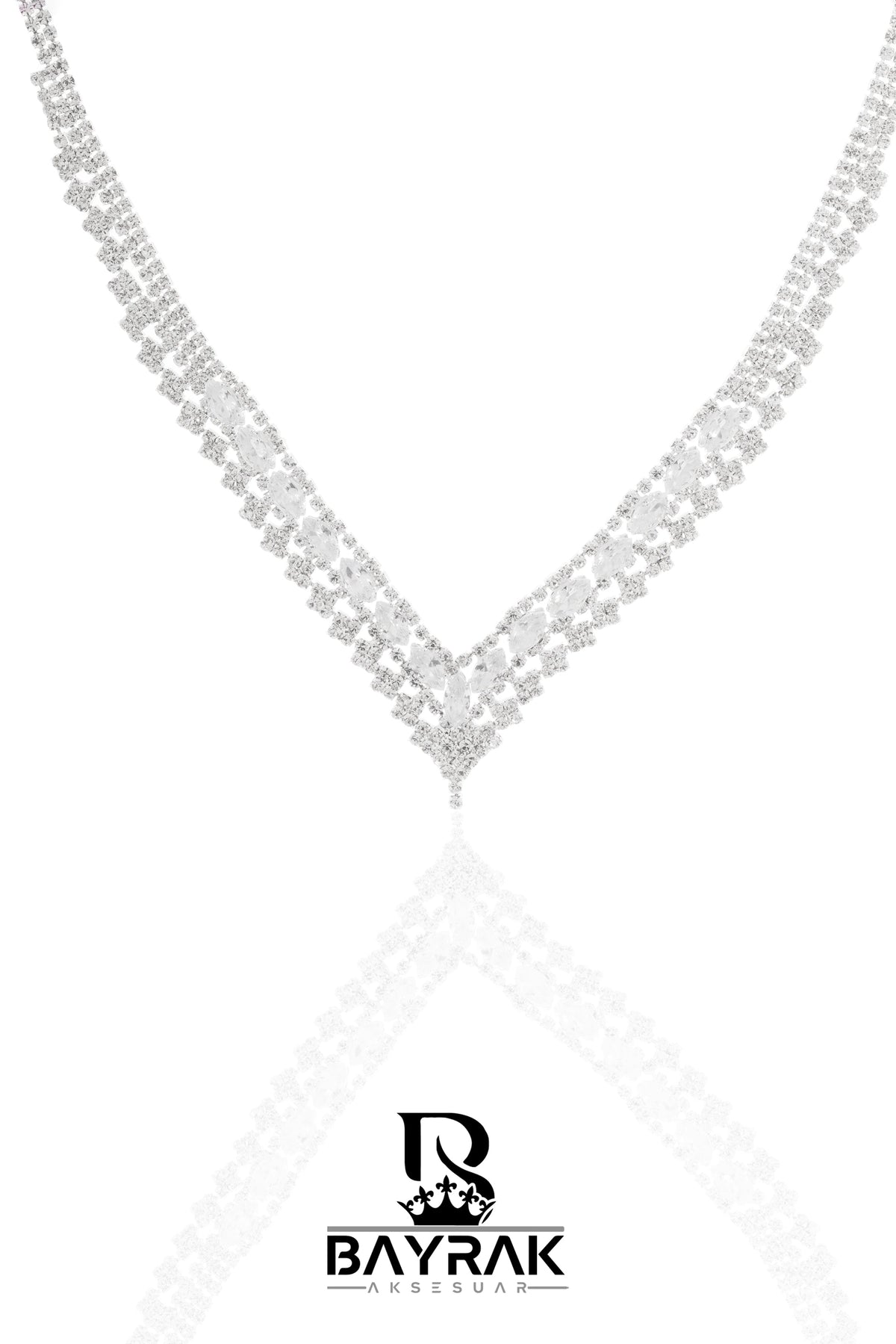 Rosa -350- Crystal-Style Fashion Jewelry Set product photo 3