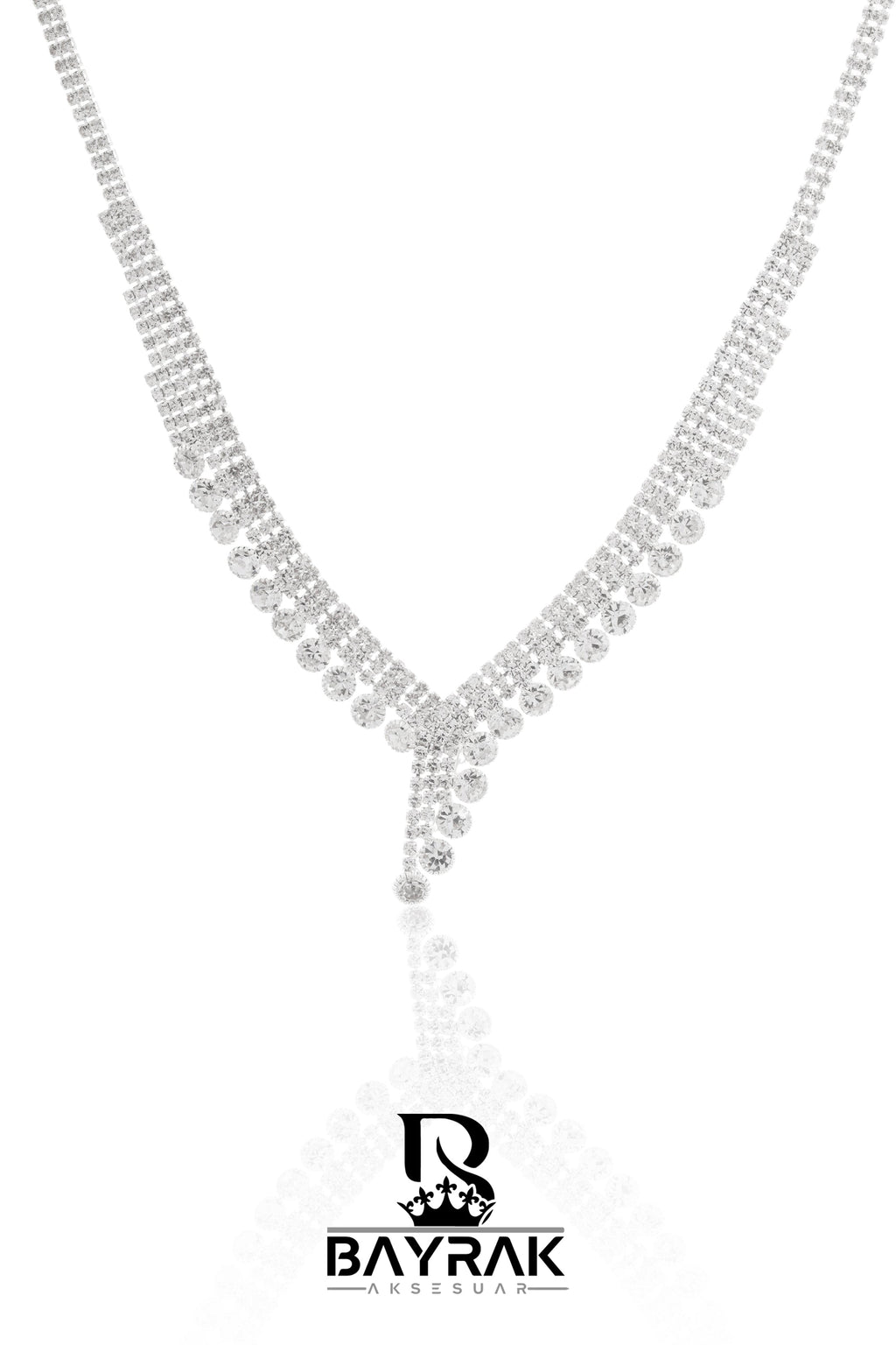 Rosa -356- Crystal-Style Fashion Jewelry Set product photo 3