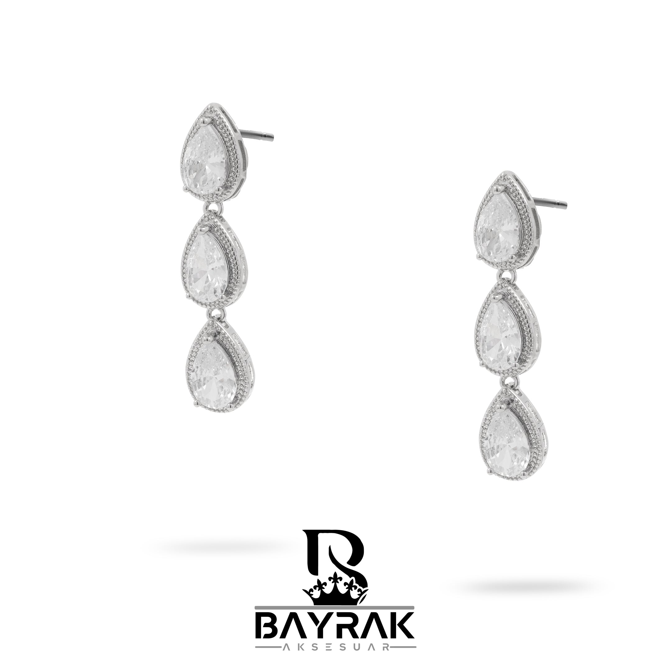 Rosa -368- Crystal-Style Fashion Jewelry Set product photo 5