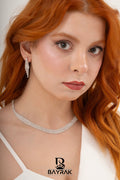 Rosa -374- Crystal-Style Fashion Jewelry Set product photo 2