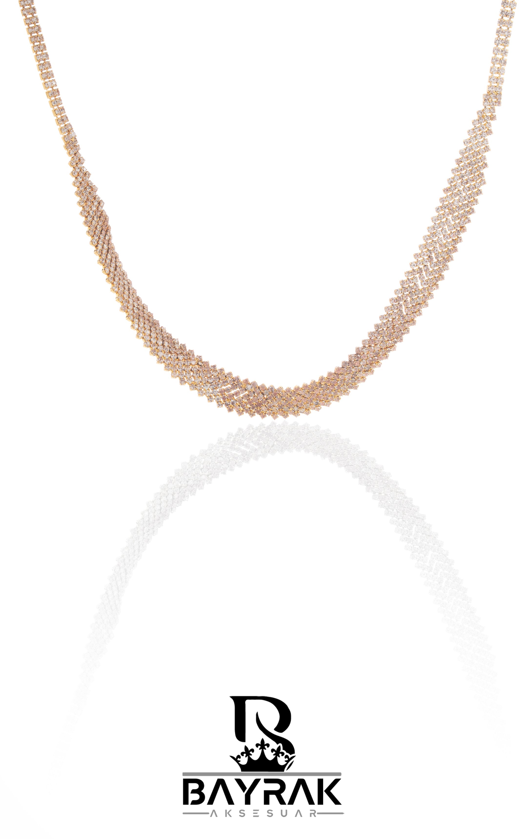 Rosa -374- Crystal-Style Fashion Jewelry Set product photo 6