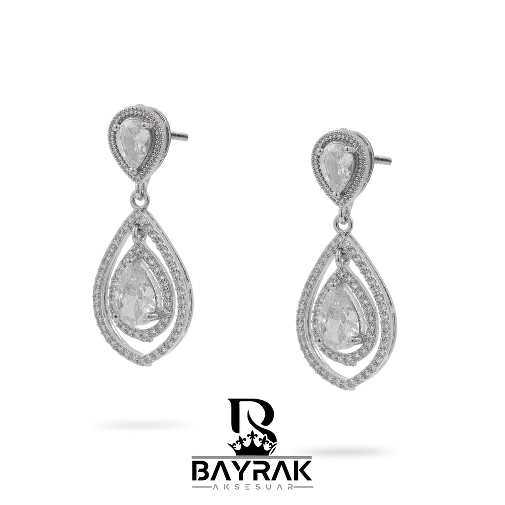 Rosa -380- Crystal-Style Fashion Jewelry Set product photo 4