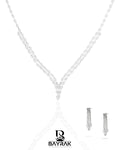 Rosa -388- Crystal-Style Fashion Jewelry Set product photo 1