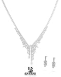 Rosa -390- Crystal-Style Fashion Jewelry Set product photo 1