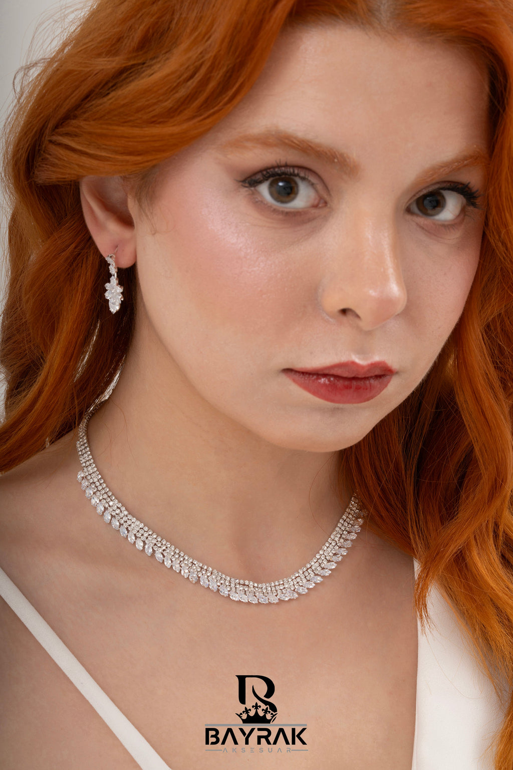 Rosa -392- Crystal-Style Fashion Jewelry Set product photo 2