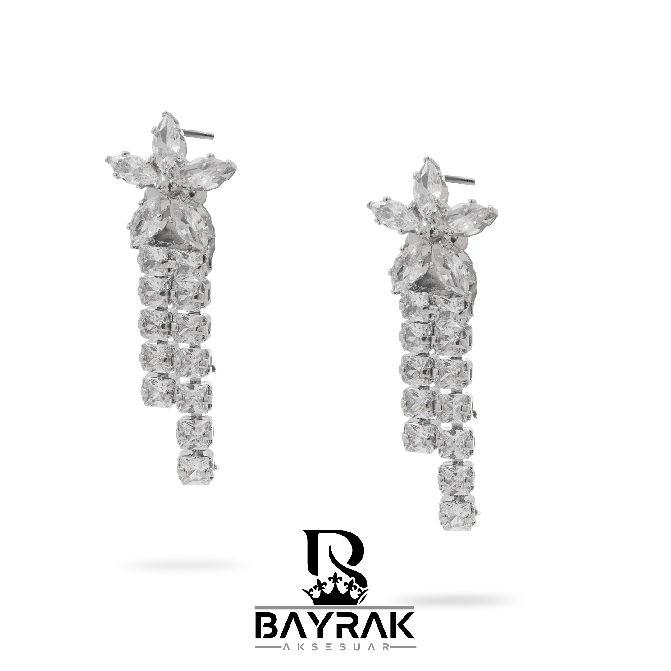 Rosa -398- Crystal-Style Fashion Jewelry Set product photo 4