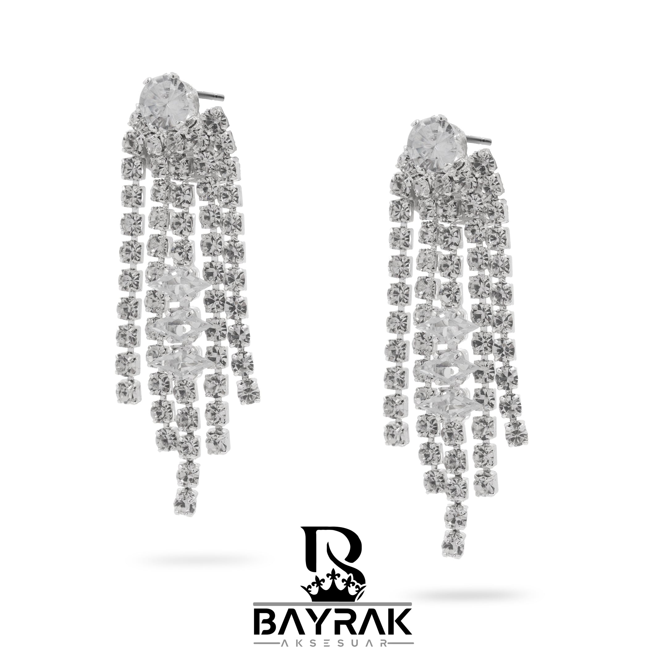 Rosa -406- Crystal-Style Fashion Jewelry Set product photo 4