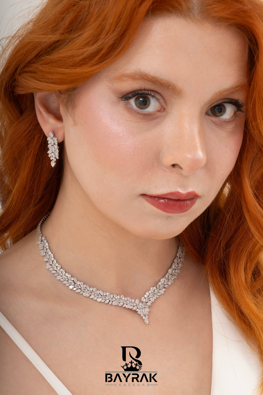 Rosa -416- Crystal-Style Fashion Jewelry Set product photo 2
