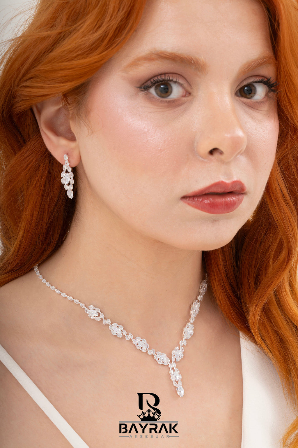 Rosa -432- Crystal-Style Fashion Jewelry Set product photo 2