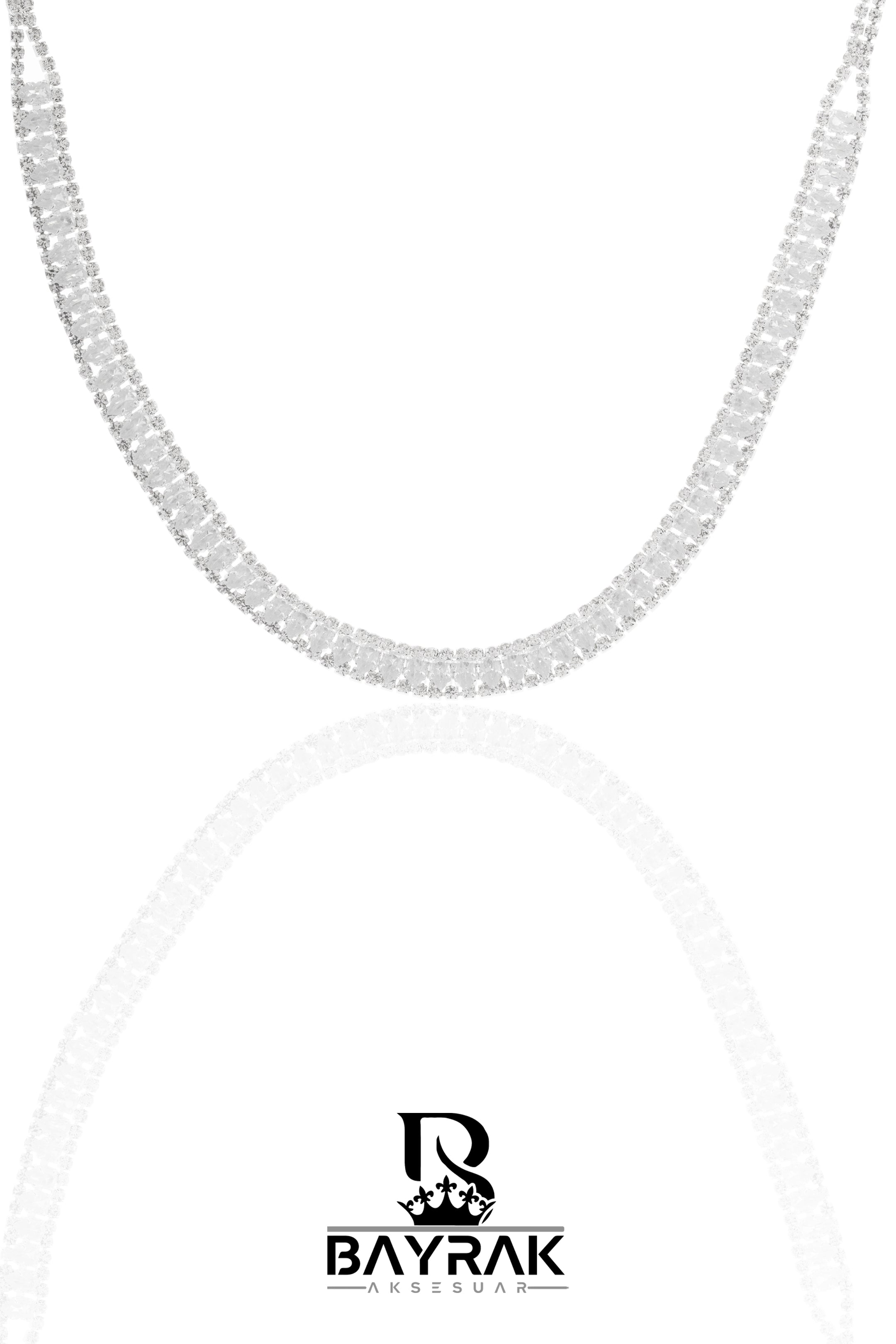 Rosa -434- Crystal-Style Fashion Jewelry Set product photo 3