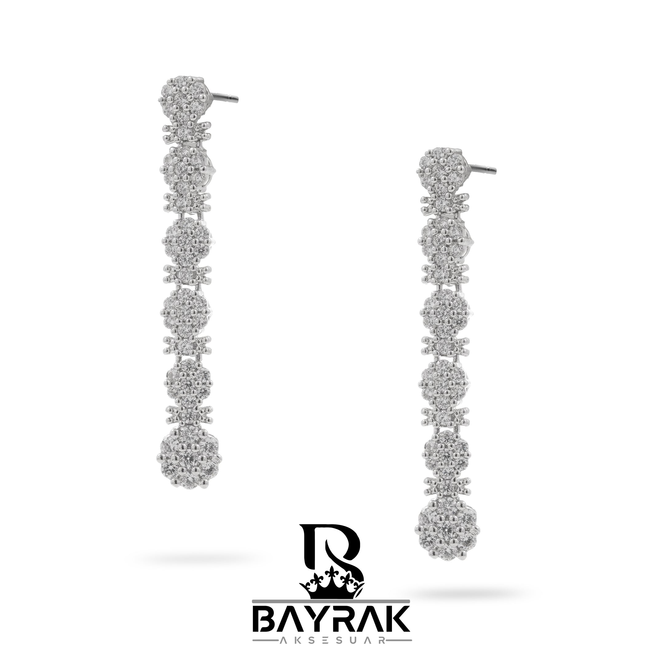 Rosa -444- Crystal-Style Fashion Jewelry Set product photo 4